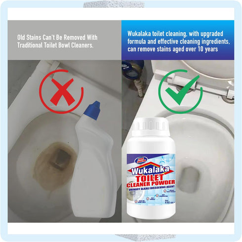 Pumice Stone Toilet Cleaning Bowl Stick - Powerfully Cleans Hard Water Rings, Calcium Buildup, Suitable for Bathroom