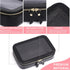 Clear Makeup Bag for Women, Transparent Cosmetic Case, Portable Accessories Bag for Car (A/Black, M)