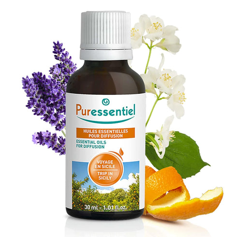 Puressentiel Diffusion Essential Oil - Naturally Derived Aromatherapy Blend for Diffusion - Eco-Friendly Products -