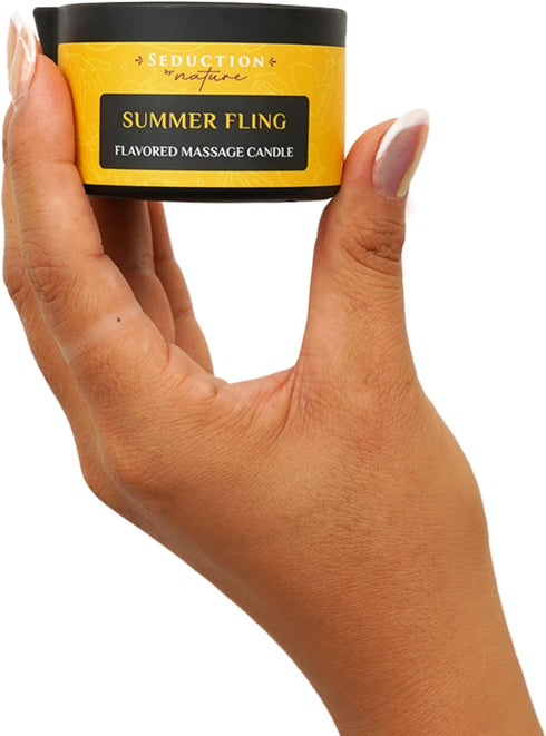 Aromatherapy Massage Oil Candle for Relaxation & Home SPA, Vegan Oils for Full Body Massage Therapy, Sustainable