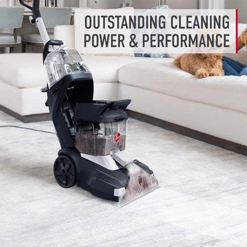 Hoover 128 oz Everyday Carpet Cleaner Solution, Deep Cleaning Shampoo for Carpet and Upholstery, Fresh Meadows