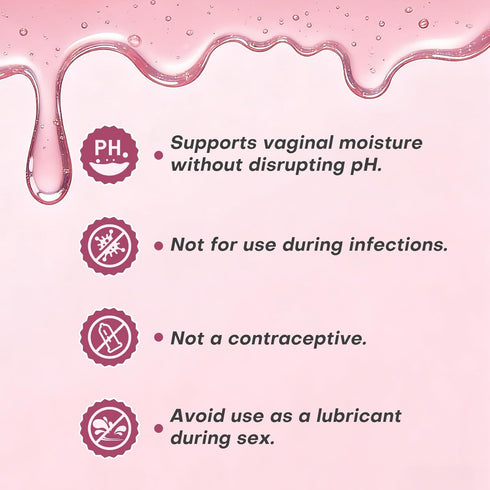 Villsure Hyaluronic Acid Vaginal Moisturizer for Women pH Balance Support Vaginal Care Gel Helps Relieve Dryness