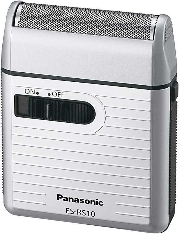 Panasonic Men's Shaver ES-RS10-S Silver for Traveler | DC3V (2 x AA Alkaline) (Japan Model)