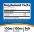 Nutricost Caffeine with L-Theanine, 100mg of Each, 240 Capsules, Non-GMO and Gluten Free