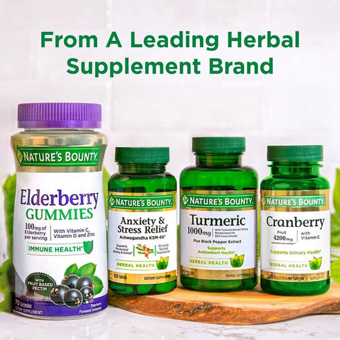 Nature's Bounty Flaxseed and Omega 3, 1200mg, 125 Softgels, Cardiovascular Health