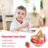 100 Pack Heavy-Duty 8oz Compostable Paper Bowls, Biodegradable, Eco-Friendly, for Soup, Salad, Dessert