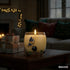 Scented Candles Gifts for Women - Enamel Butterfly & Blue Rose Decorative Glass Jar with Faceted Crystal Lid, Special
