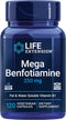 Life Extension Mega Benfotiamine, 250 mg - Ultra-bioavailable Vitamin B1, Healthy Metabolism, Gluten-Free, Non-GMO,