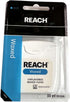 Reach Unflavored Waxed Dental Floss for Oral Care & Plaque Removal, 55 yds (Pack of 6)
