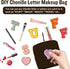 Nylon Mini Makeup Bag for Purse, Cute Waterproof Travel Pouch for Cosmetics, Sanitary Napkin Storage Clutch Organizer