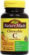 Nature Made Vitamin C 500 mg, 120 Chewable Tablets, Twin Pack (2 x 60)