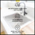 HOPE'S Perfect Sink Cleaner and Polish, Restorative, 8.5 oz 2 Pack with 2 Pads, Ideal for Stainless Steel and Porcelain
