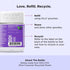 OLLY Restful Sleep Gummy Supplement with Melatonin & L-Theanine Chamomile, Blackberry Zen, 50 Gummies