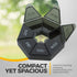 Weekly Pill Organizer - 2 Pack 7-Day Pill Container, Arthritis Friendly Portable & Compact Travel Case for Supplements,