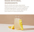 Cure Hydration Plant-Based Electrolyte Drink Mix, No Added Sugar, Coconut Water Powder, 14 Packets - Lemonade