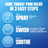 Mucinex Instasoothe Sore Throat Spray, Oral Pain Relief with Benzocaine & Menthol, Cherry Flavor, 3.8 Fl Oz