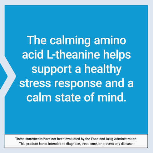 Life Extension L-Theanine, 100 mg, 60 Vegetarian Capsules, Supports Calming Effect