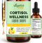 VEGETUSMAX Cortisol Supplement Liquid Drops, 7-in-1 Cortisol Theanine Rhodiola Rosea Magnesium Phosphatidylserine, Organics