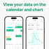 PREGABLE 50 20 (50LH 20HCG (Pack 1)) Combo Kit: Ovulation Tests & Pregnancy Tests, Free Tracker app, SmileReader, OPKs