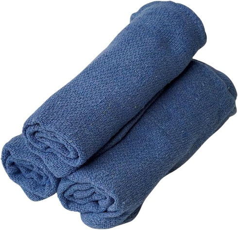 Premium Huck Towels, 100% Cotton Bulk Surgical Towel for General Cleaning, Auto Shop, Hospital Use, Super Absorbent,
