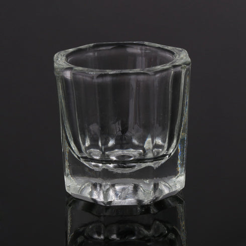 Nail Dappen Dish Cup, Glass Dappen Dish for Nail Acrylic Powder, Small Dampen Dish, Nail Art Acrylic Liquid Holder (no