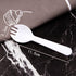 100PCS Disposable Sporks, Eco-Friendly Durable Plastic Spork, 2 in 1 Forks and Spoons Great for Lunch, Picnics or Restaurant and Party Supply (White) by N-KONGJIAN