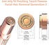 Replacement Heads for Finishing Touch Flawless Facial Hair Remover Device for Women, 18k Gold Blades with Gurelax