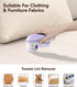 Fabric Shaver, Rechargeable Lint Remover - 6-Leaf Blades for Clothes & Furniture, Couch Pilling Depiller