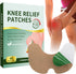 40PCS Natural Knee Relief Patches, Warming Herbal Patches for Long Lasting Joint Pain Reduction