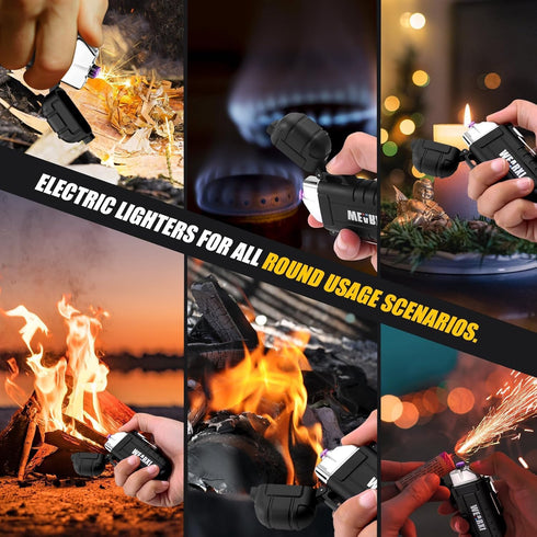 WEARXI Gifts for Men Electric Lighter, Birthday Gifts for Men/Boyfriend, Mens Gift for Him Husband, Fathers Day Dad