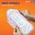 WHISPER 36 100% 20% Choice Sanitary Pads, XL Pads, Upto Stain Protection All Day, Longer Length for Better Coverage