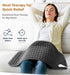 Extra Large Microplush Heating Pad for Back Neck Shoulder Pain Relief - 6 Heat Settings, Auto-Off, Gifts for Men Women