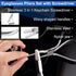Round Nylon Jaw Eyeglasses Frame Pliers, 2 PCS Repair Kit with Screwdriver for Eyeglass Adjusting