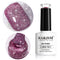 Reflective Glitter Gel Nail Polish, Diamond Violet Nail Polish, Sparkly Shiny Gel Varnish for Nail DIY at Home
