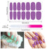 Maitys 168 Pcs Nail Stickers, 12 Sheets Full Wrap Polish Strips, Glitter Self Adhesive DIY Gel Nail Strips for Holiday