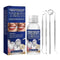 WALEJUC Tooth Repair Kit, Moldable Tooth Filling Repair Kit with 4 Dental Tool,