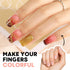 UNA GELLA Short Square Nail Tips, Pre-buff Soft Gel X Matte False Nails, 504Pcs in 15 Sizes