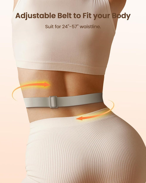 Fast Heating Pad for Period Cramps, Portable Cordless Menstrual Heating Pad with 6 Heat Levels and 6 Massage Modes,