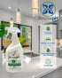 Countertop Cleaner Neutral Kitchen & Home Surfaces: Safe, Green, Non Toxic, Biodegradable Lemon Spray, 25 fl. Oz
