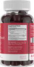 Zahler Beet Root Gummies with Cherry Fruit Extract - 500mg Beet Gummies for Adults - Dark Cherry Flavor - Supports Blood & Nitric Oxide Flow - Vegetarian Kosher Non GMO Beetroot Gummies - 60 Count