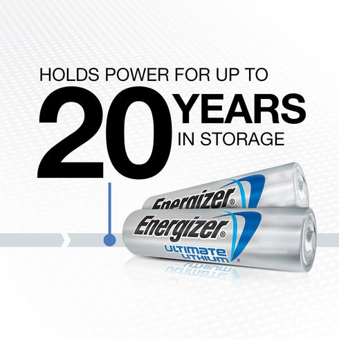 L91BP-8 (8-Pack) Energizer Ultimate Lithium AA Batteries