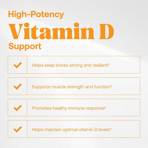 Omax3 D3 5,000 (125 Immunity, 90 90-Day High-Potency Vitamin IU mcg) Strong Bones, Muscles & Joints, Heart Health, Non