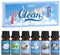 SALUBRITO Clean Fragrance Oils Set - Premium Essential Oils Set for Diffuser, Candle, Soap Making - Fresh Cotton