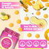 originalifv Gummies, 60 Gummies 4-in-1 Immune Women Probiotics Vegan Sugar-Free Hawaiian Pineapple with Slippery Elm