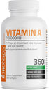 Bronson Vitamin A 10,000 IU Premium Non-GMO Formula - Supports Healthy Vision, Immune System, Growth & Reproduction,
