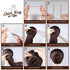 Teenitor Hair Nets, 40pcs Invisible Hair Nets for Ballet Recital, 80pcs Bobby Pins, Brown