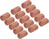 WIHFHGZ 15Pcs Set Wood Diffuser for Essential Oils, Rosewood Portable Mini Round, Aromatherapy - Passive Oil Release
