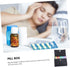 Ipetboom Portable Weekly Pill Organizer - Travel-Friendly Medicine Case