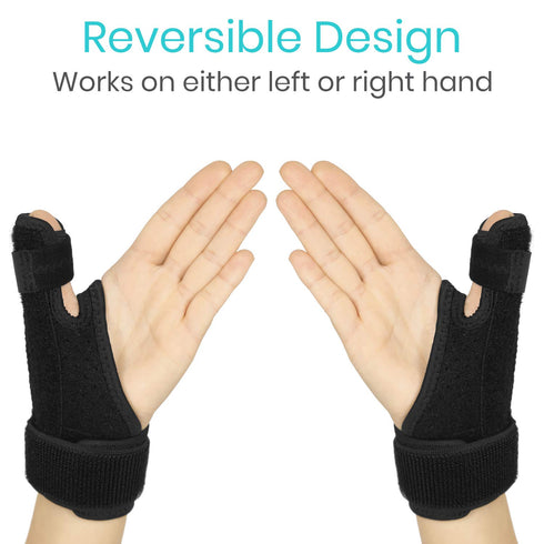 Vive Thumb Brace & Wrist Stabilizer (Fits Left and Right) - Thumb Spica Splint for Arthritis, Tendonitis, Pain Relief