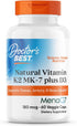 Doctor's Best Natural Vitamin K2 MK-7 Plus D3 - VIT D3 and